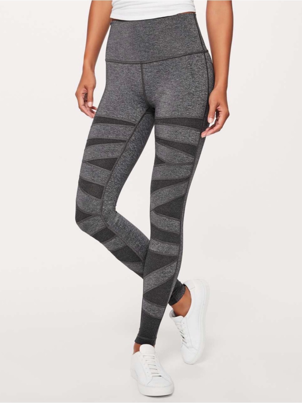 Lululemon Wunder Under Pant (Hi-Rise) *Special Edition Tech Mesh 28" $118